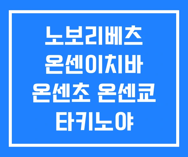 노보리베츠 온센이치바 온센초 온센쿄 타키노야