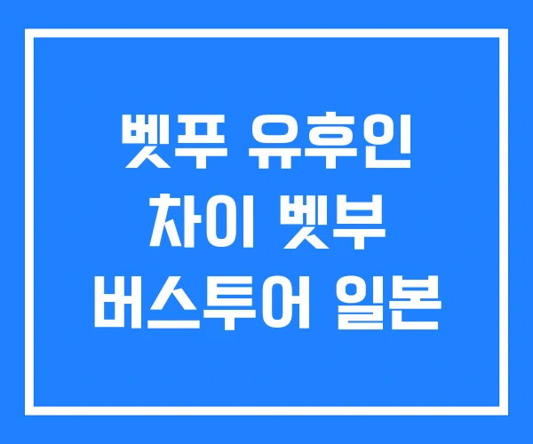 벳푸 유후인 차이 벳부 버스투어 일본 벳푸 유후인 차이 벳부 버스투어 일본