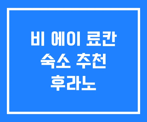 비 에이 료칸 숙소 추천 후라노 비 에이 료칸 숙소 추천 후라노