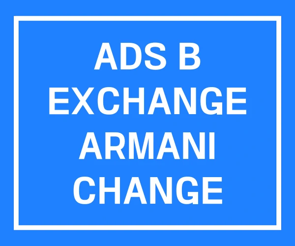 ADS B EXCHANGE ARMANI CHANGE